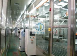 无尘机器人喷涂生产线