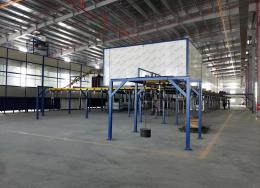 沙滩车阴极电泳生产线